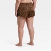 Women's Lace Trim Satin Pajama Shorts - Auden™ - 2 of 3