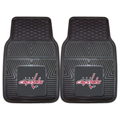 NHL Washington Capitals Vinyl Car Mat Set - 2pc