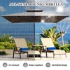 Kumasinova 360° Rotation Offset Patio Umbrella,Outdoor Umbrella with Hydraulic Lift,Beach Umbrella with Adjustable Tilt,Outdoor Umbrellas for Patio - 3 of 4