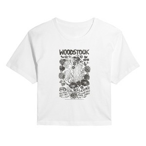 Women's - Woodstock - Nouveau Cropped Graphic T-Shirt - 1 of 4