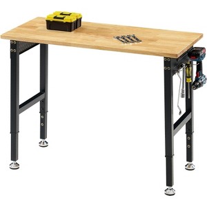 AMERLIFE Adjustable Workbench with Power Outlets,  Heavy Duty Work Table - 1 of 4