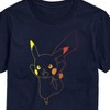 Men's - Pokémon - Colorful Pikachu Outline Short Sleeve Graphic T-Shirt - 2 of 4