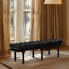 Meridian Furniture,Landon Vegan Leather Bench - 2 of 4