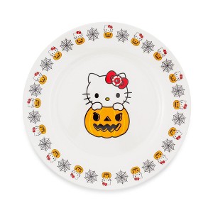 Silver Buffalo Sanrio Hello Kitty Pumpkin Boo 8-Inch Ceramic Dinner Plate - 1 of 4
