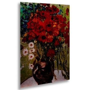 Trademark Fine Art - Vincent van Gogh 'Daisies & Poppies' - 1 of 4