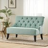 NicBex 44.25 Inch Loveseat Sofa with Tufted Back Modern Upholstered Couch with Wood Legs for Living Room,Apartment - 4 of 4