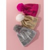 Shiraleah Jax Beanie, Silver - 3 of 3