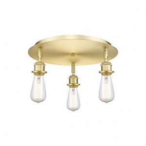 Ballston - 3 Light Flush Mount In Industrial Style-3.5 Inches Tall and 11.75 Inches Wide - 1 of 1