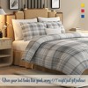 Color Sense 100% Cotton Percale Printed 3-Piece Duvet Cover Set - 2 of 4