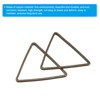Unique Bargains Jewelry Handmade Triangle Earrings Beading Hoop 30 Pcs - 4 of 4