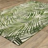 Oriental Weavers Naples 1572X Green / Ivory Indoor /Outdoor Area Rug - 2' x 3'3" - 3 of 4