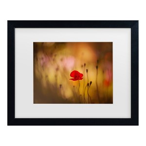 Trademark Fine Art - keren or When I Long For You Matted Framed Art - 1 of 4