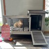 Aivituvin Rabbit Hutch | Outdoor Bunny Cage (Inner Space 4.84ft²)-AIR24 - 2 of 4