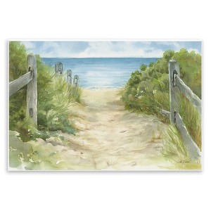 Stupell Industries Beach Path Painting Wall Plaque Art - 1 of 4