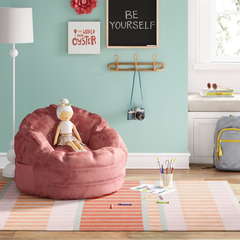 Kids' Rug Pink/Orange - Pillowfort™, 2 of 7