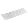 Insten Keyboard Cover Protector - Ultra Thin Silicone Skin, Tactile Feeling, Anti-Dust, Clear -2020 Macbook Pro 13" - 2 of 4