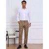 INSPIRE CHIC Men's Formal Night Out Animal Print Leopard Dress Pants - 4 of 4