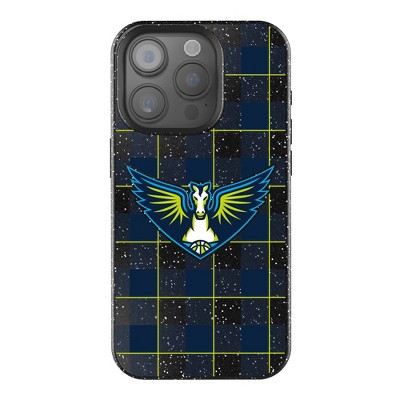 Keyscaper WNBA Plaid Bling Cell Phone Case for iPhone 15