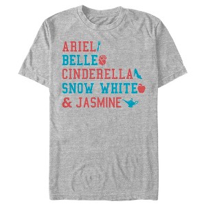 Men's Disney Fourth of July Princess Names T-Shirt - 1 of 4