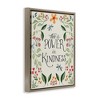 Stupell Industries Floral Power in Kindness, 25" x 31" - 3 of 4