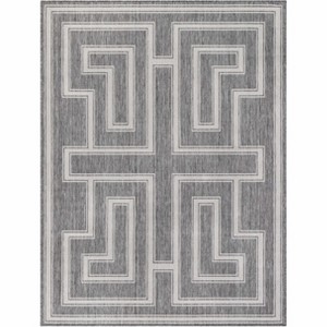 Hauteloom Taro Blue & Gray Area Rug - 1 of 4