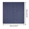 INSPIRE CHIC Women Polka Dots Cotton Linen Retro Solid Color Plain Square Neck Scarves 1Pc - 3 of 4