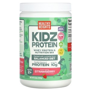 Healthy Heights Kidz Protein, For Kids 2+, Strawberry, 8.8 oz (250 g) - 1 of 4