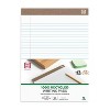 Staples Notepads 8.5" x 11.75" Narrow White 50 Sh./Pad 12 Pads/PK (21675) TR58187/21675 - 4 of 4