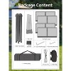 13x13ft Outdoor Gazebo with Mosquito Net, Perfect for Parties, Weddings, Dining & Backyard Events - 3 of 4