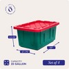 HOMZ Durabilt 27 Gallon Heavy Duty Storage Tote with Lid - 4 of 4