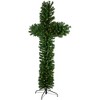 Northlight 7' Pre-Lit Artificial Pine Christmas Cross - Warm White LED Lights - image 3 of 4