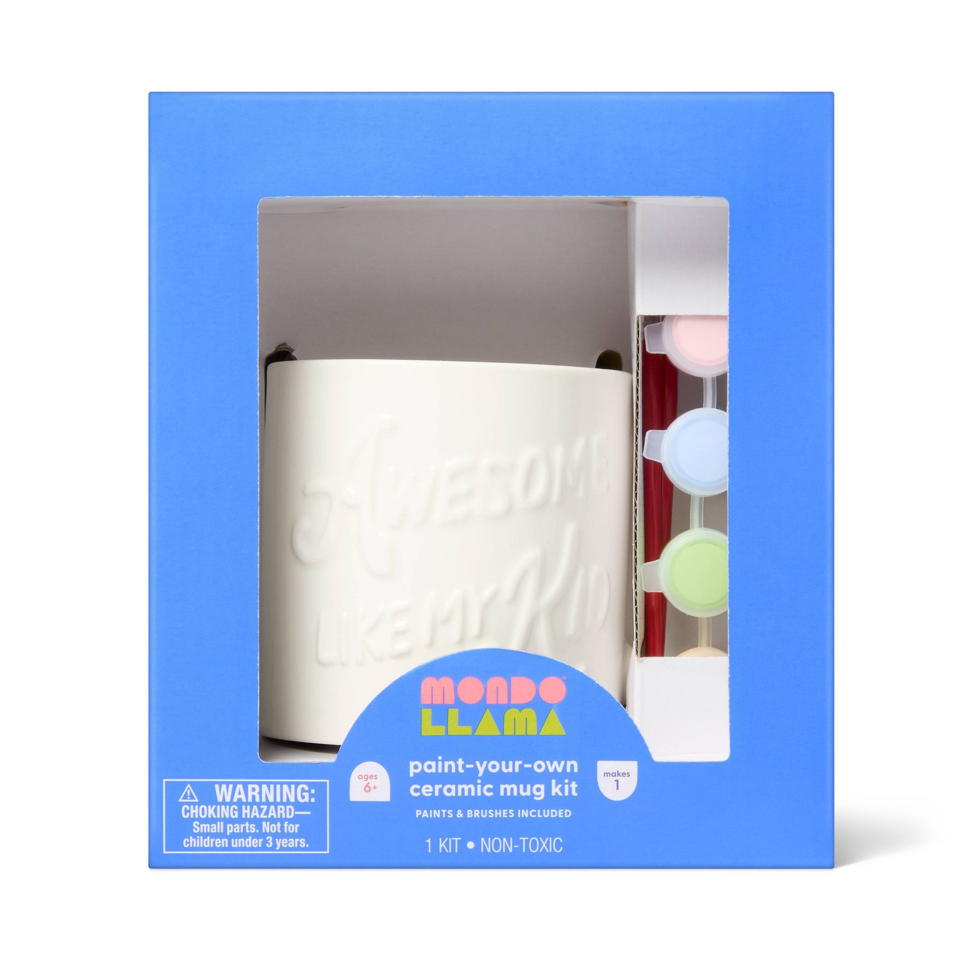 Mother's Day Craft Ceramic Mug Painting Activity Kit - Mondo Llama™