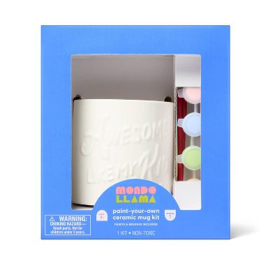 Father's Day Craft Ceramic Mug Painting Activity Kit - Mondo Llama™