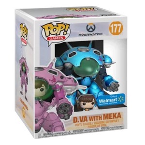 Funko POP! Overwatch D.Va with MEKA 6” Super Sized Blueberry