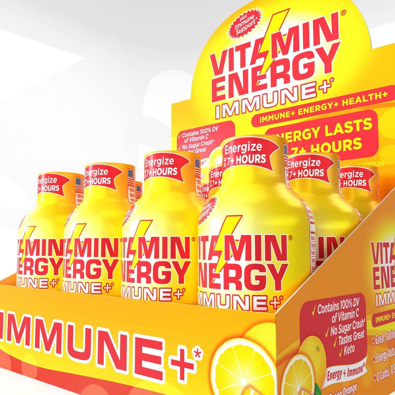 Vitamin Energy Immune Supplements - 1.93 fl oz, 4 of 6