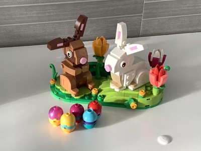 Juego de LEGO Conejitos de Pascua (40523) listado en página web