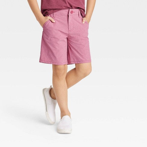 Boys' Quick Dry Flat Front 'at The Knee' Chino Shorts - Cat & Jack