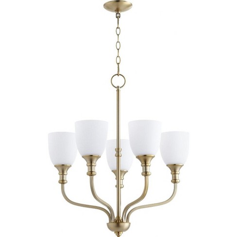 Quorum Lighting Richmond 5-Light Aged Brass Chandelier - image 1 of 1