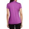 Mafoose Ladies Short Sleeve Trace Heather Performance Classic Polo T-Shirt - 2 of 4