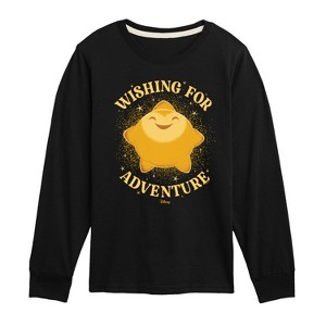 Boys' - Disney - Wishing For Adventure Long Sleeve Graphic T-Shirt - 1 of 4
