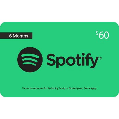 Spotify Premium Gift Card 6 Months FR CD Key