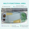 LOVMOR Turtle Aquarium with Basking Platform Turtle Tank Kit Full View Visually Reptile Habitat - 3 of 4