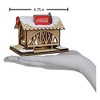 Old World Christmas Ginger Cottage Wooden Ornament for Christmas Tree, Coca-Cola Covered Bridge - 3 of 3