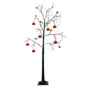 The Lakeside Collection Decorated Web-Covered Halloween Tree - 60" - 1 of 4