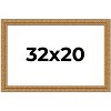 PosterPalooza | Contemporary Gold Picture Frame - UV Acrylic, Backing Board, Hanging Hardware Included - 2 of 4