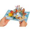 Pop of Art by Paper Love 3D Spring Butterflies, 5" x 7" Cover - Includes Envelope and Note Card - 2 of 4