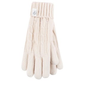 Heat Holders® Women's Amelia Gloves | Insulated Cold Gear Gloves | Advanced Thermal Yarn | Warm, Soft + Comfortable | Plush Lining | Winter Accessories | Men + Women’s Gift - 1 of 2