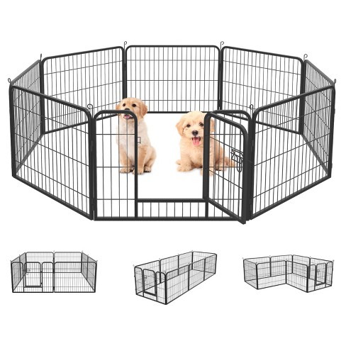 Fdw Dog Playpen Pet Dog Fence 24