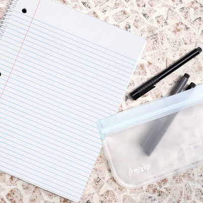 (re)zip Reusable Leak-proof Food Storage Bag Kit - Snack & Lunch - Clear - 5ct - Thumbnail 3