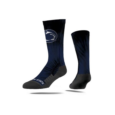 NCAA Penn State Nittany Lions Tie-Dye Adult Crew Socks - M/L